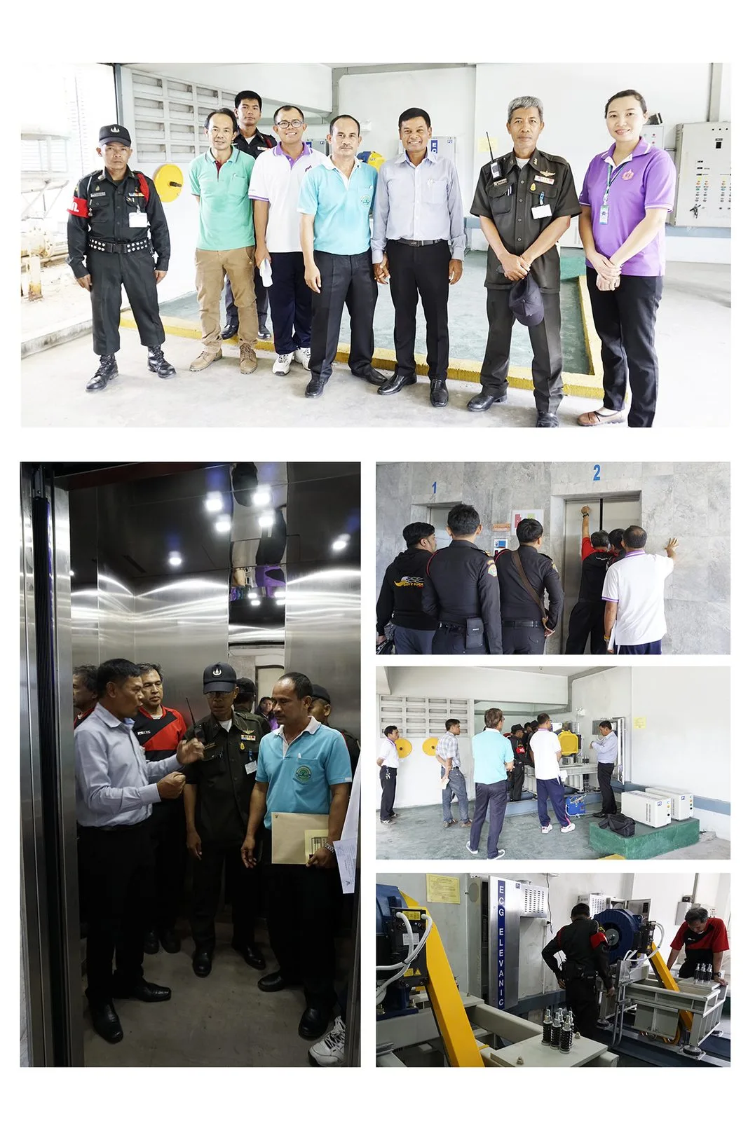 ผลงานติดตั้งลิฟต์ใหม่ ณ สำนักงานเขตสวนหลวง กรุงเทพมหานคร