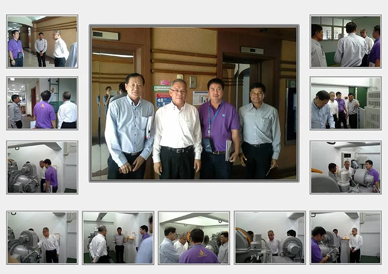 ภาพการส่งมอบงาน ปรับปรุงลิฟต์ ณ กรมชลประทาน